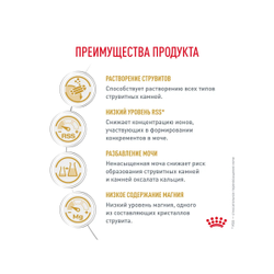 Royal Canin (Роял Канин) Urinary S/O Влажный корм (пауч) для кошек при мочекаменной болезни, в соусе 85 г