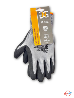 Перчатки антискользящие с защитой от порезов 1 класс NPPE-ASCRG1