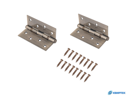 Петля универсальная накладная с врезкой бронза купить в Челябинске | КВИРТЕК