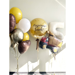 Набор "Самосвал" (цифра, фонтан и стекляшка)