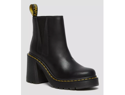 Dr Martens Spence Leather Flared Heel Chelsea черные