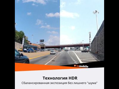 Видеорегистратор 70Mai Dash Cam 4K A810 + Rear Cam Set HDR (A810-2) (Black)