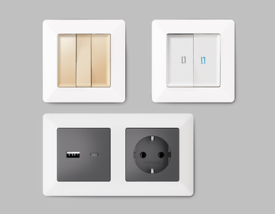 Рамки Белый матовый, коллекция LINE_2