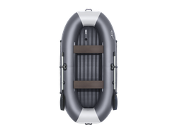 Надувная лодка Таймень V-290 НД графит светло-серый - mnelodku.ru