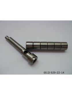 Ось ролика ремня подачи кромки