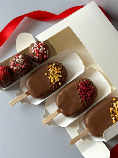 Пирожное эскимо картошка