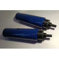 Биметаллическая коронка  52 мм глубина 200 мм с креплением 13 мм