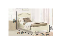 Кровать "LEGNO" 100x200