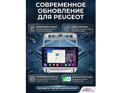 Магнитола FarCar HL017M для Peugeot 307 2001-2008 на Android 14 WiFi + 4G, DSP