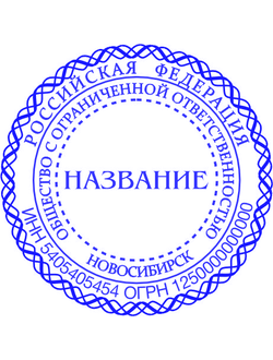 Образец для организации № 15