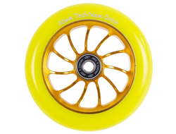 Купить колесо Tech Team Onion (yellow) 110 для трюковых самокатов в Иркутске