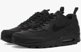 Nike Air Max 90 Surplus Cordura Black (Черные) сбоку