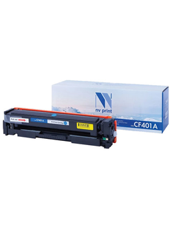 Картридж лазерный NV PRINT (NV-CF401A) для HP M252dw/M252n/M274n/M277dw/M277n7, голубой, ресурс 1400 страниц