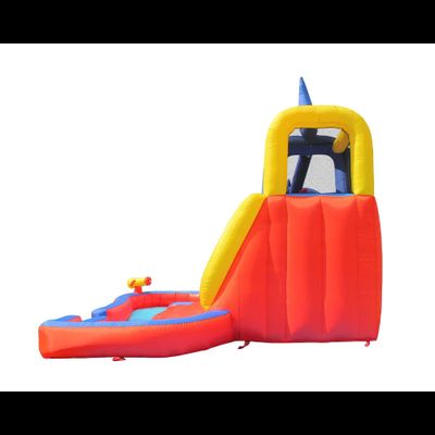 Надувная водная горка «Акула»