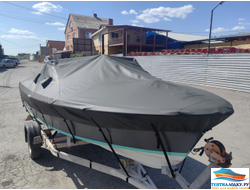 Тент на  катер YAMAHA str-16