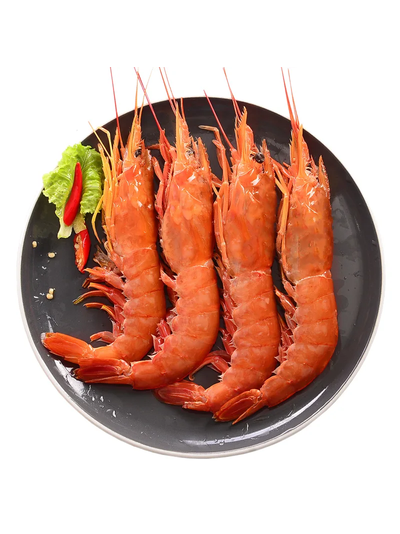 Креветка дикая Аргентинская Лангустино размер L 1, (10-20шт/кг, самые крупные) свежемороженая с головой в панцире. Цена за кг