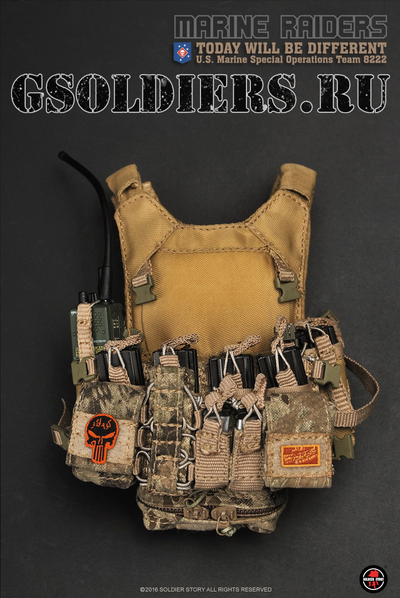 Коллекционная фигурка 1/6 MARINE RAIDERS TODAY WILL BE DIFFERENT MSOT 8222 (SS094) - Soldier Story
