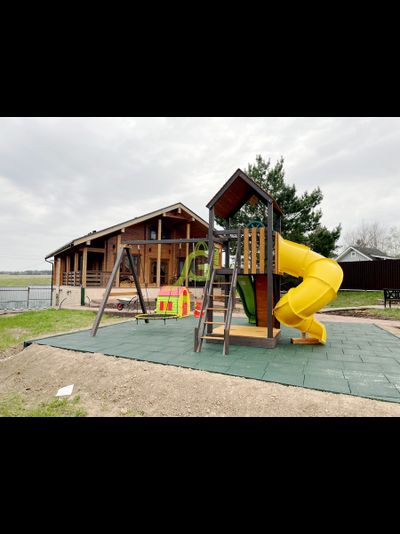 Детская площадка IgraGrad Панда Фани с винтовой трубой