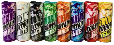 Цветной дым SMOKING FOUNTAIN (30 сек.) ? 12 цветов на выбор