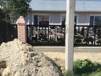 панель из металла