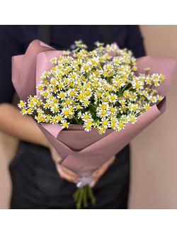 Букет ромашек, ромашки, доставка цветов город Иркутск, букет Иркутск