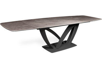 ENZO антрацит/ керамика ONIX LATTE глянец 180(+50+50)х90