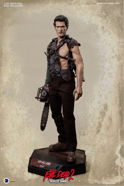 ПРЕДЗАКАЗ - Эш Уильямс (Зловещие Мертвецы 2, Evil Dead) - Коллекционная ФИГУРКА 1/6 scale Evil Dead II Ash Williams (EDA003) - ASMUS TOYS ?ЦЕНА: 33300 РУБ.?