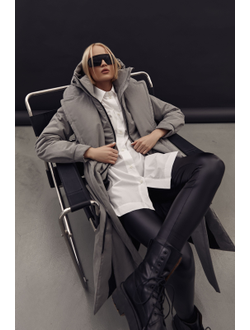 Парка Zhilet Серая