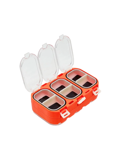 Коробка универсальная/ мормышница #ZY-036 размер: 11х8х3.5см (цена за 5шт)