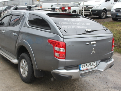 Спортивный кунг Starbox серый U17 на новый Mitsubishi L200 2015-2016-2017-2018- от AvengerUral.ru