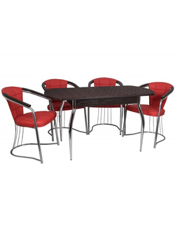 Столовая группа: «Милтон», СРП-С-212Р + «Соната Комфорт», СРП-018К