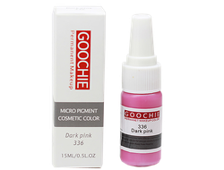 Goochie (Гуччи) пигмент для татуажа губ №336, Dark pink