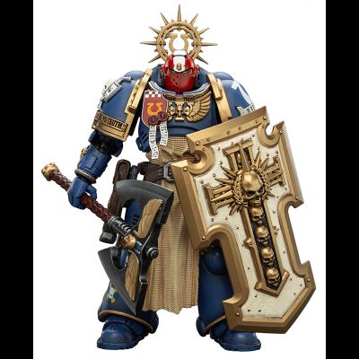 Ультрамарин брат Метаурус (Warhammer 40K) - КОЛЛЕКЦИОННАЯ ФИГУРКА 1/18 Metaurus with Power Axe, Stormshield and Plasma Pistol (JT02786) - JOYTOY