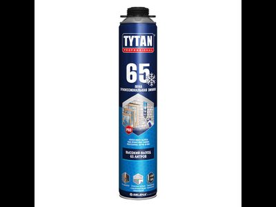 Профессиональная пена монтажная TYTAN Professional 65 зимняя