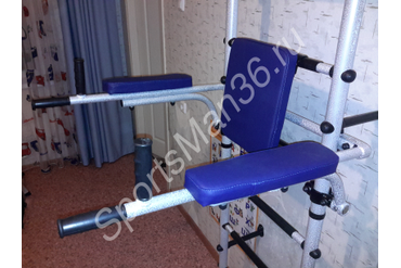 БРУСЬЯ ОТКИДНЫЕ СО СПИНКОЙ НА ДСК "АТЛЕТ"