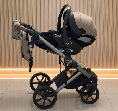 Детская коляска 3 в 1 Luxmom 710 Бежевый