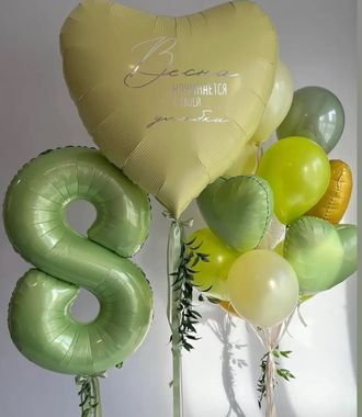 Сет из шаров "Весна"
