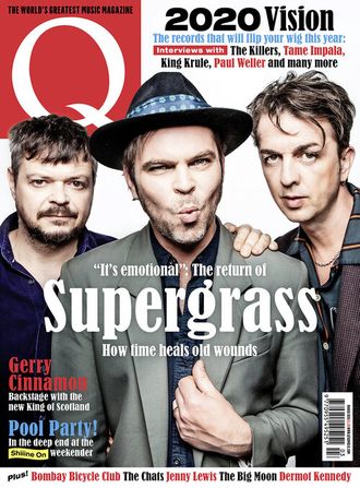 Q Magazine March 2020 Supergrass, Иностранные музыкальные журналы в Москве, Intpressshop