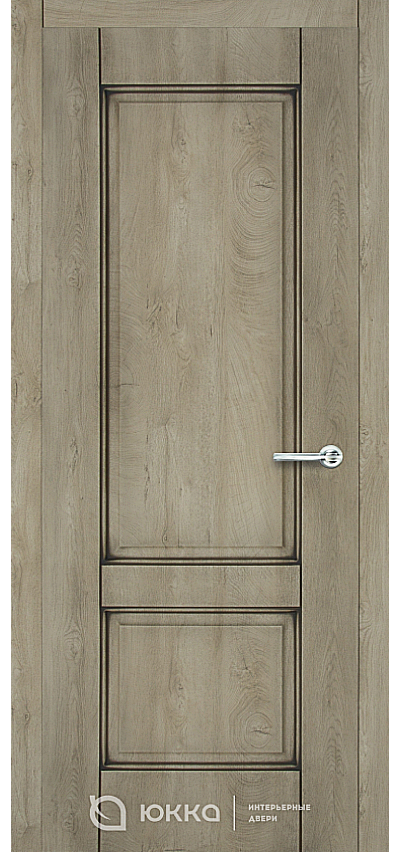 Дверь ДГ К2 срез дуба светлый