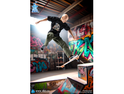 Скейтер - Коллекционная фигурка 1/12 SCALE Palm Hero Simply Fun Series  The Skateboarder (SF80004) - DID