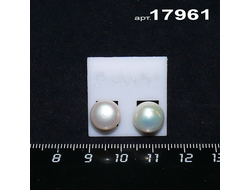 Жемчуг натуральный (пуссеты) арт.17961