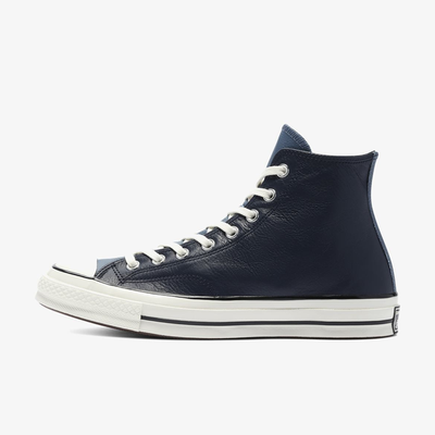 Кожаные кеды Converse Chuck Taylor 70 синие высокие 169581C купить в Спб