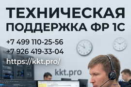 Техническая поддержка ФР 1C