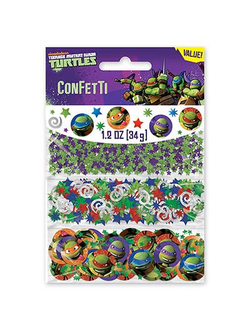 Конфетти Черепашки-Ниндзя, 3 вида, 34 гр