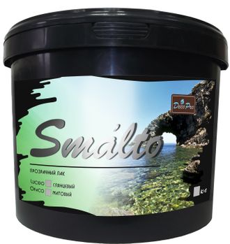 Smalto Opaco - лак матовый для защиты декоративных покрытий от влаги.