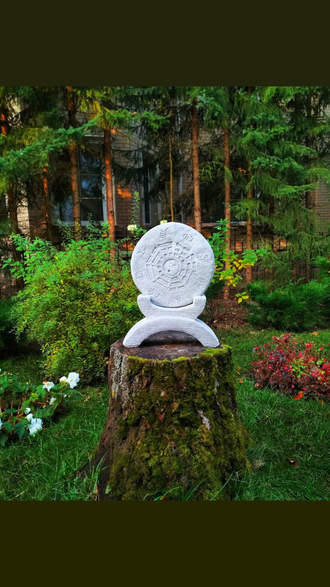 Скульптура Багуа-Инь-Янь