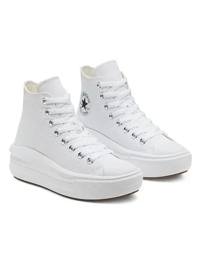 Кеды Converse Move High Top белые высокие на платформе
