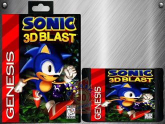 Sonic 3D Blast, Игра для Сега (Sega Game) GEN