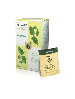 Чай Newby травяной с перечной мятой 25 пакетиков