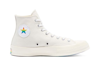 Кеды Converse Chuck Taylor 70 Pride белые высокие